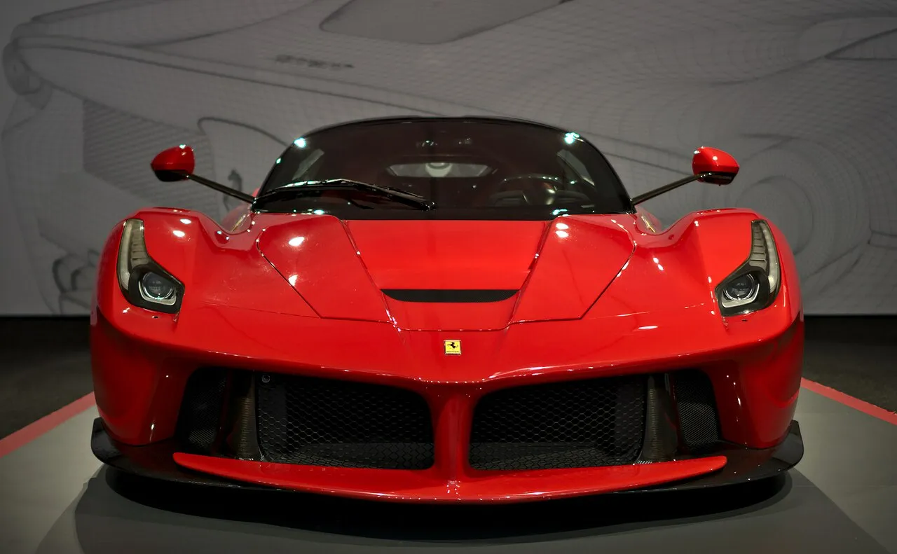 Ferrari LaFerrari model reference photo; not the listed vehicle