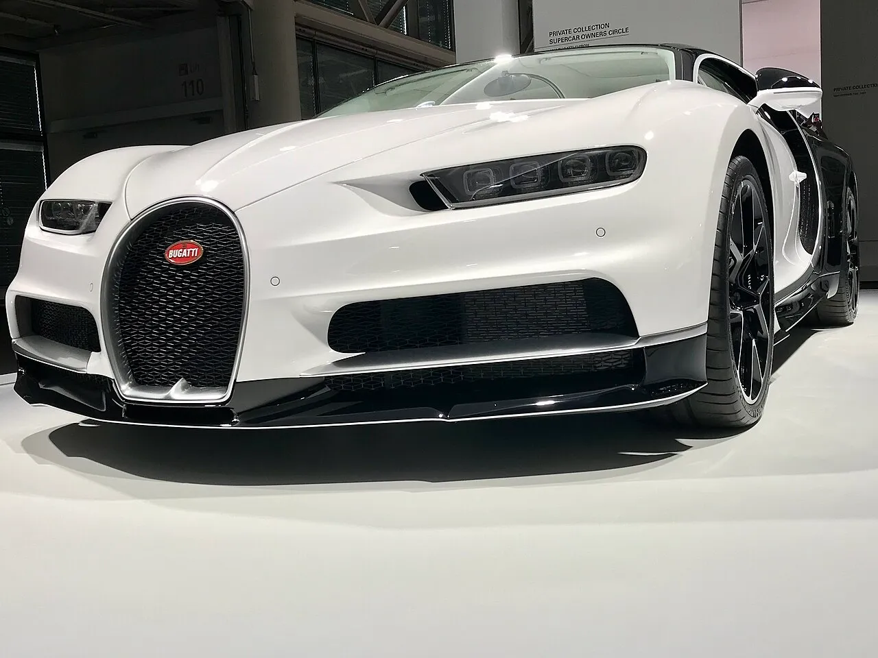 Bugatti Chiron at Grand Basel 2018 (Ank Kumar) 05 — model reference, not inventory photo