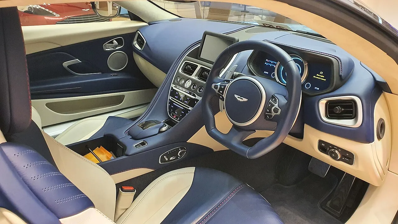 Aston Martin DB11 Interior (Dashboard) — model reference, not inventory photo