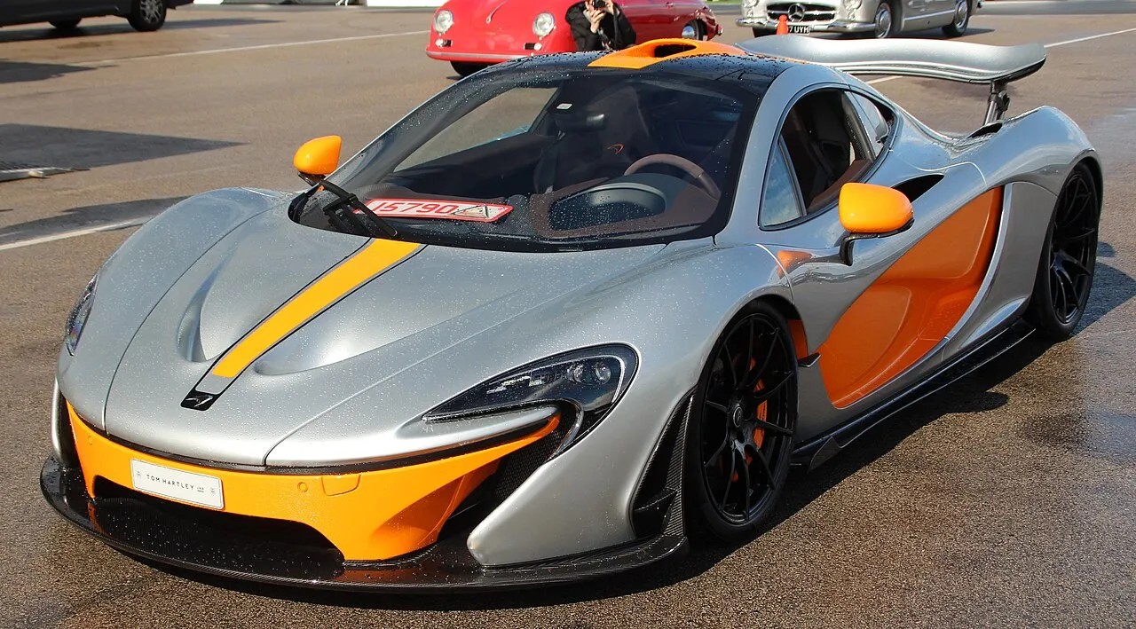 2015 Track Silver McLaren P1 — model reference, not inventory photo